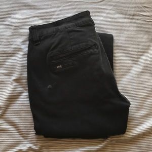 RSQ Black Chinos